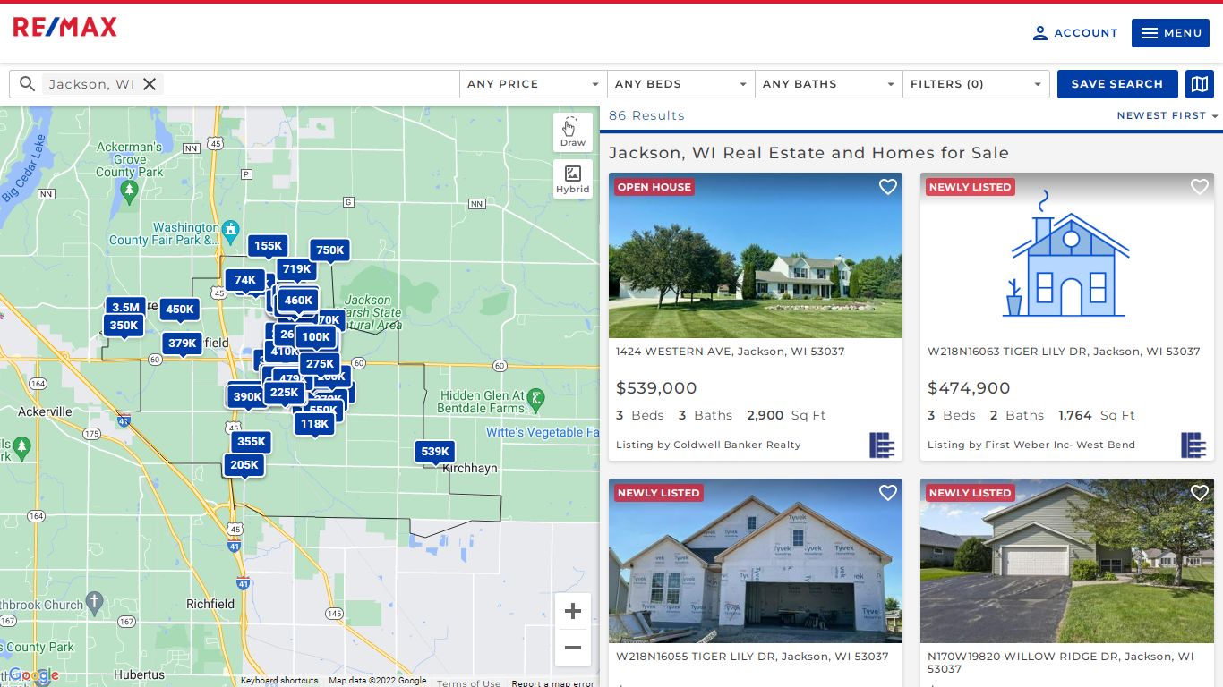 Jackson, WI Real Estate & Homes for Sale | RE/MAX